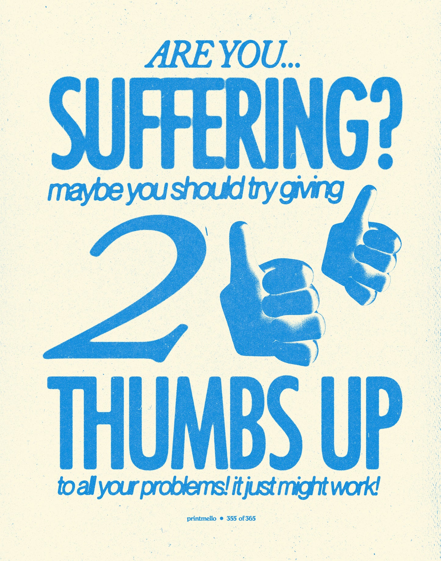 No. 355 - Two Thumbs Up