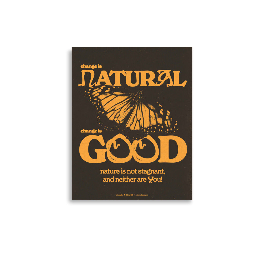 No. 336 - Change is natural